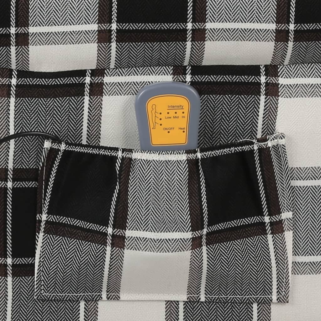 Fauteuil inclinable de massage Multicolore Tissu - XIOS