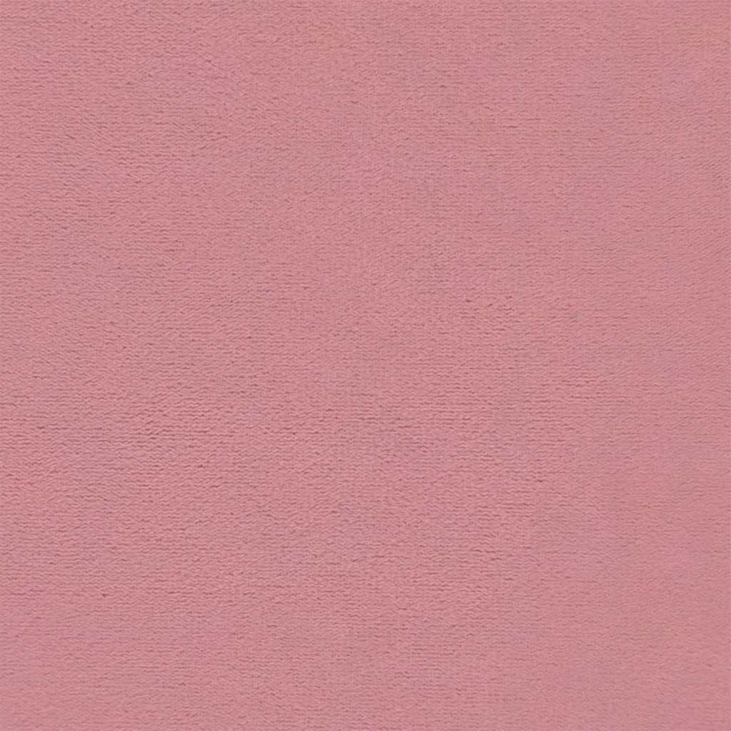 Tabouret avec pieds en bois Rose Velours - XIOS