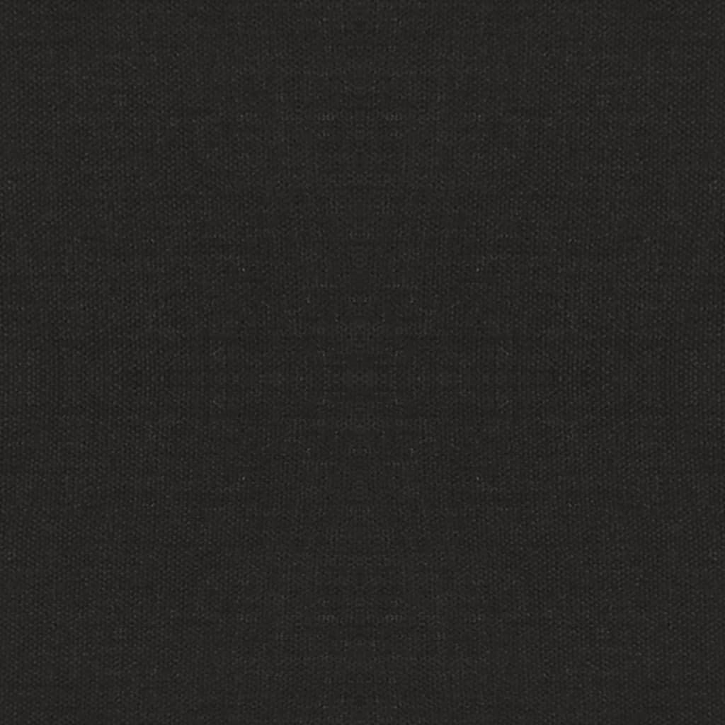 Tabouret avec pieds en bois Noir Tissu - XIOS