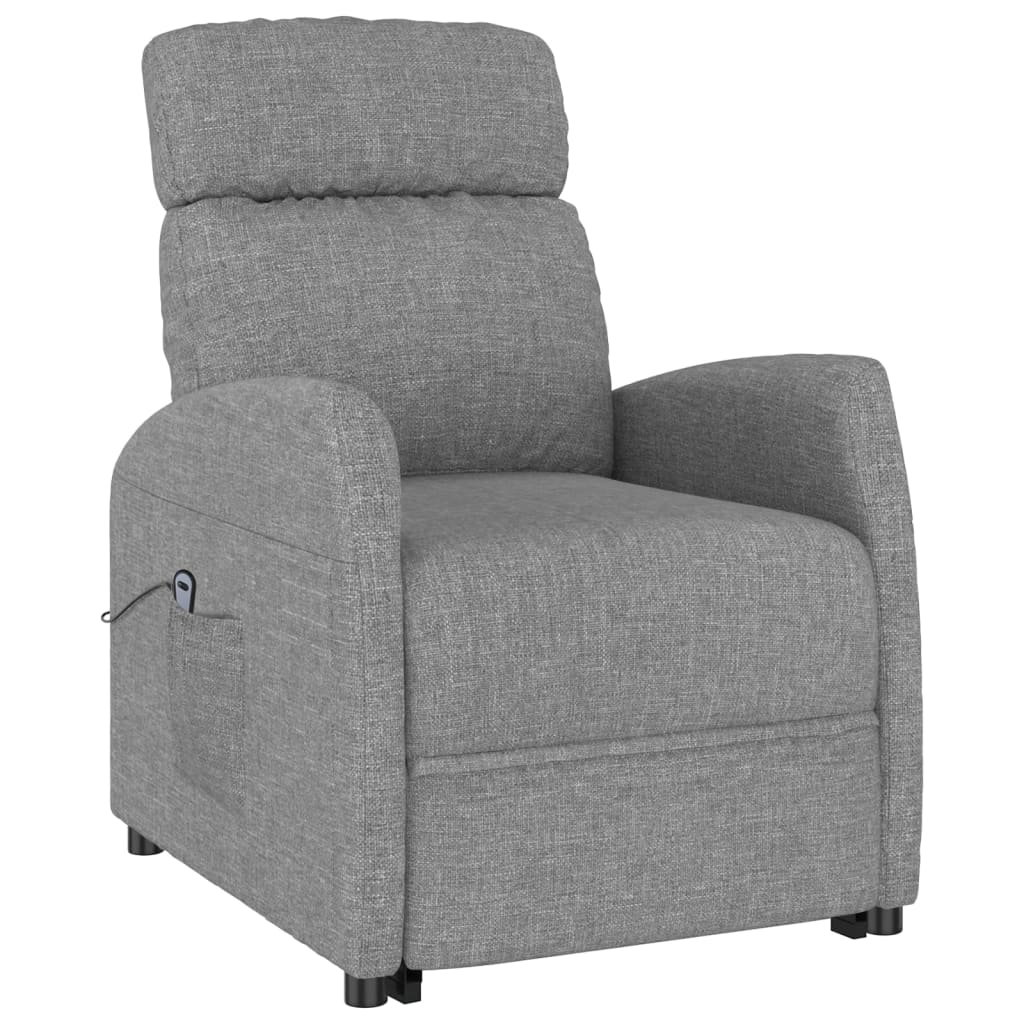 Fauteuil Gris clair Tissu - XIOS