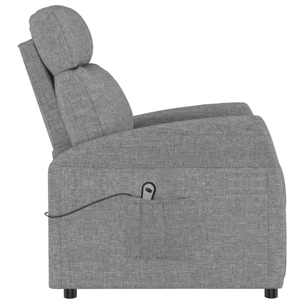 Fauteuil Gris clair Tissu - XIOS