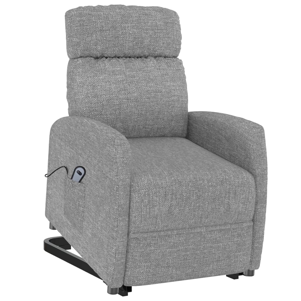 Fauteuil Gris clair Tissu - XIOS