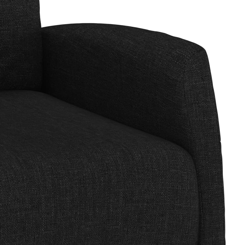 Fauteuil Noir Tissu - XIOS