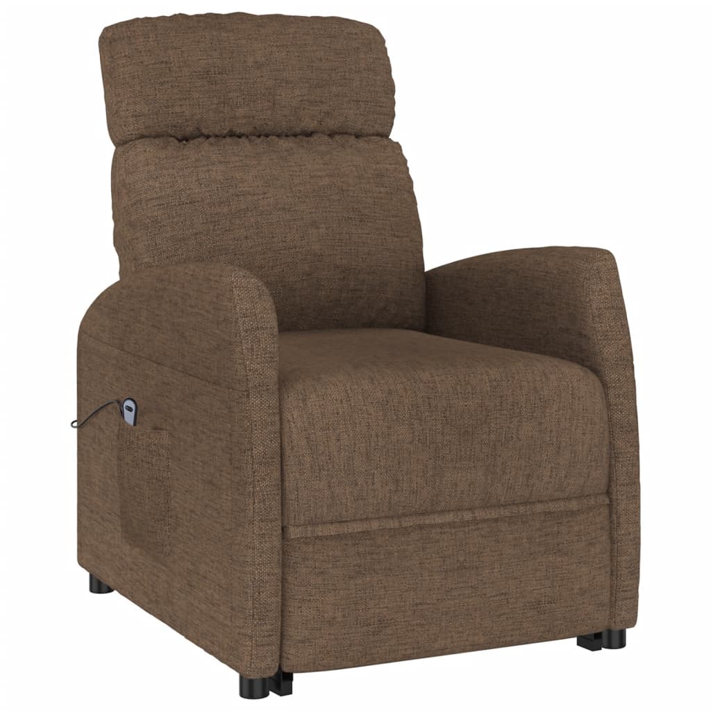Fauteuil Marron Tissu - XIOS