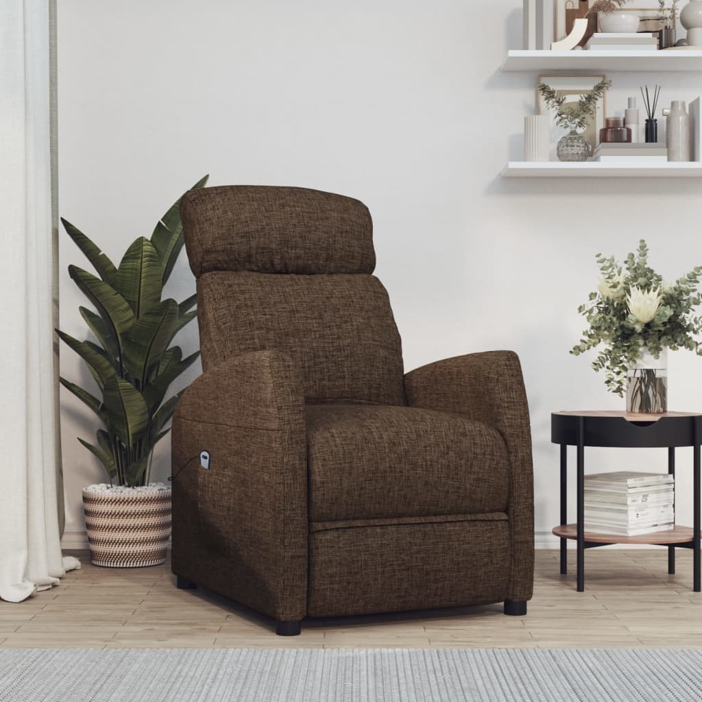 Fauteuil Marron Tissu - XIOS