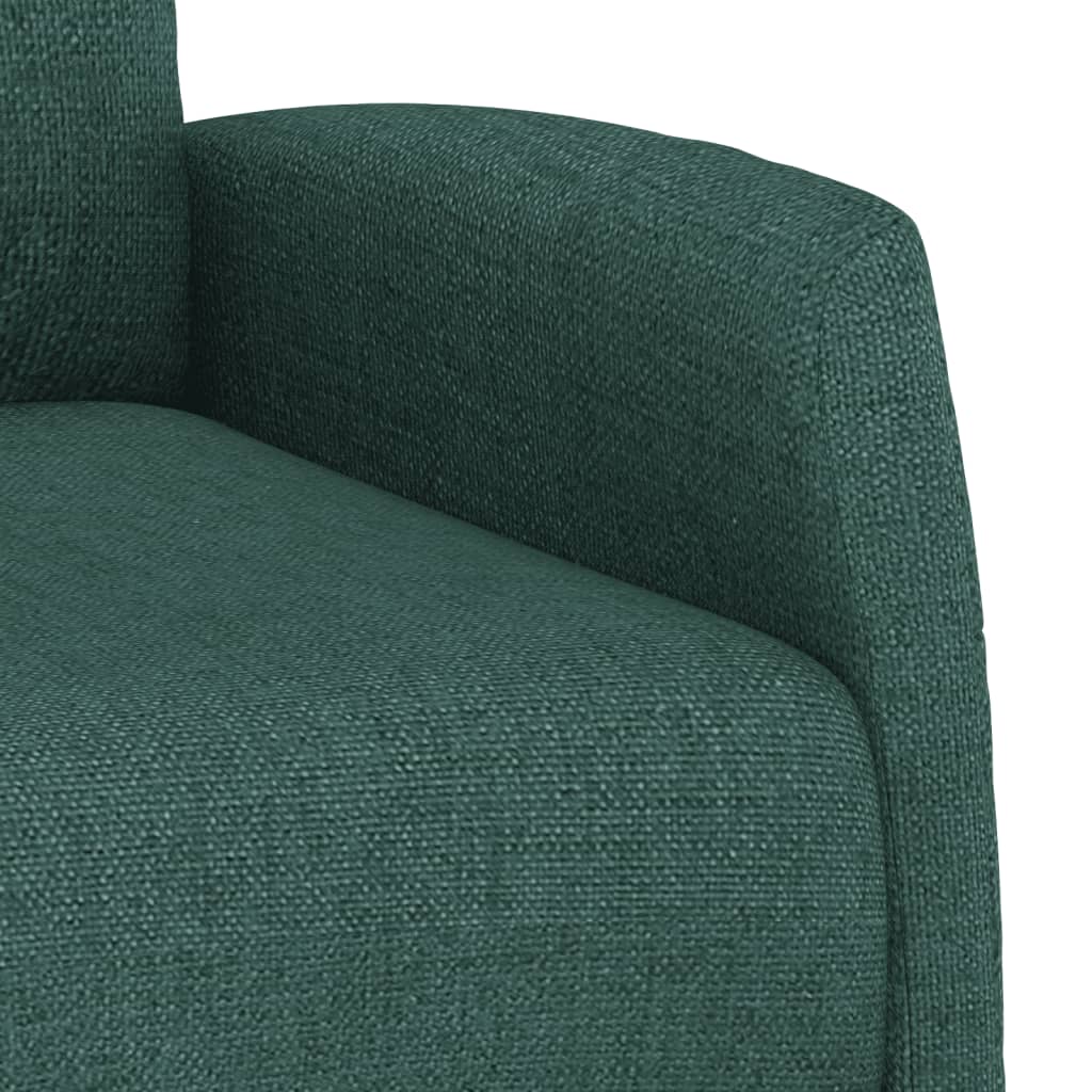 Fauteuil Vert foncé Tissu - XIOS