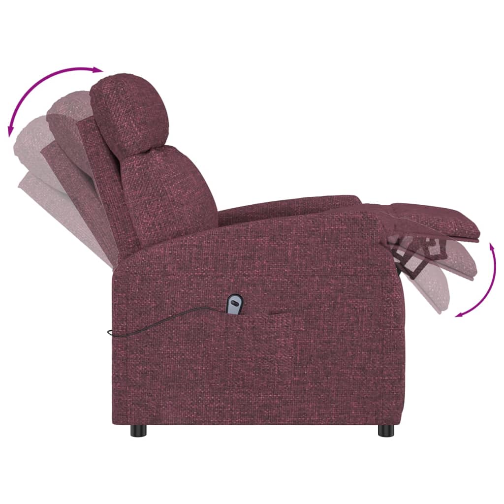 Fauteuil Violet Tissu - XIOS