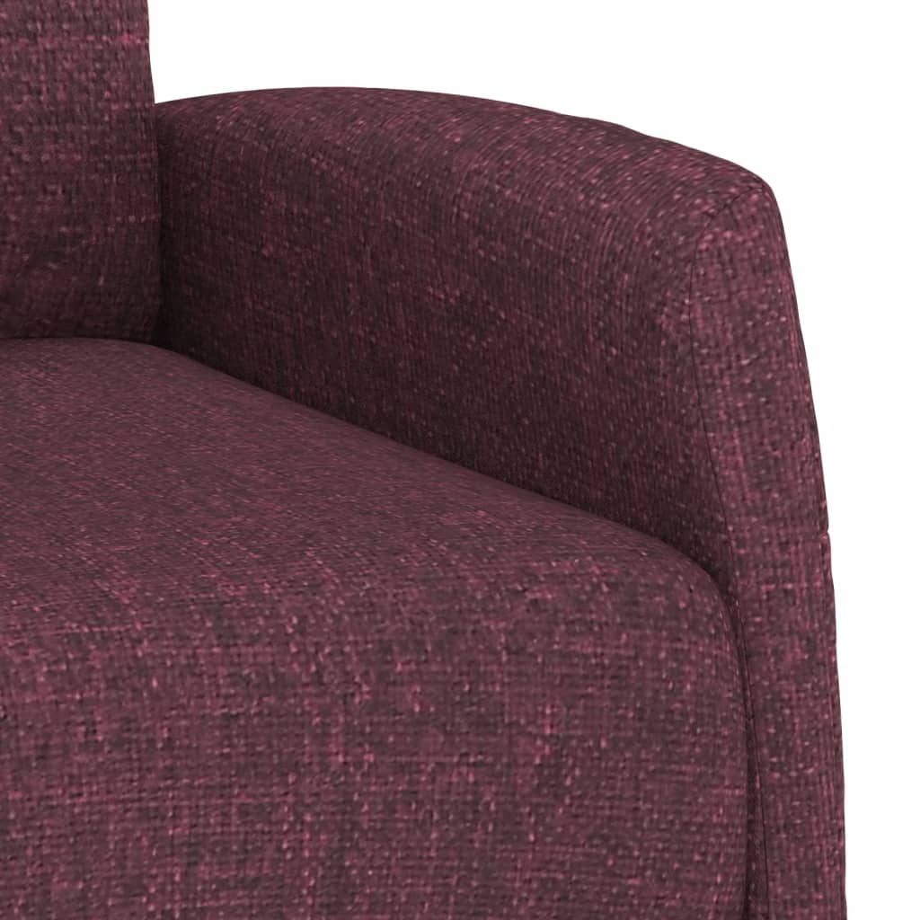 Fauteuil Violet Tissu - XIOS