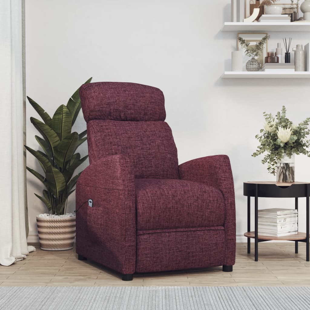 Fauteuil Violet Tissu - XIOS