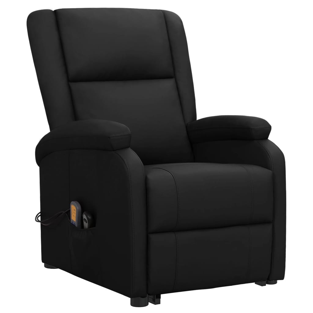 Fauteuil Noir Similicuir - XIOS