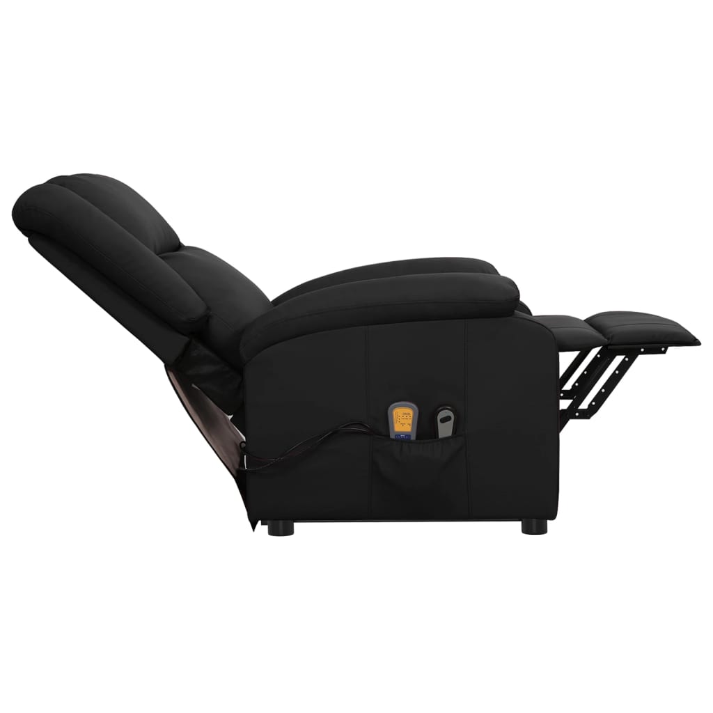 Fauteuil Noir Similicuir - XIOS