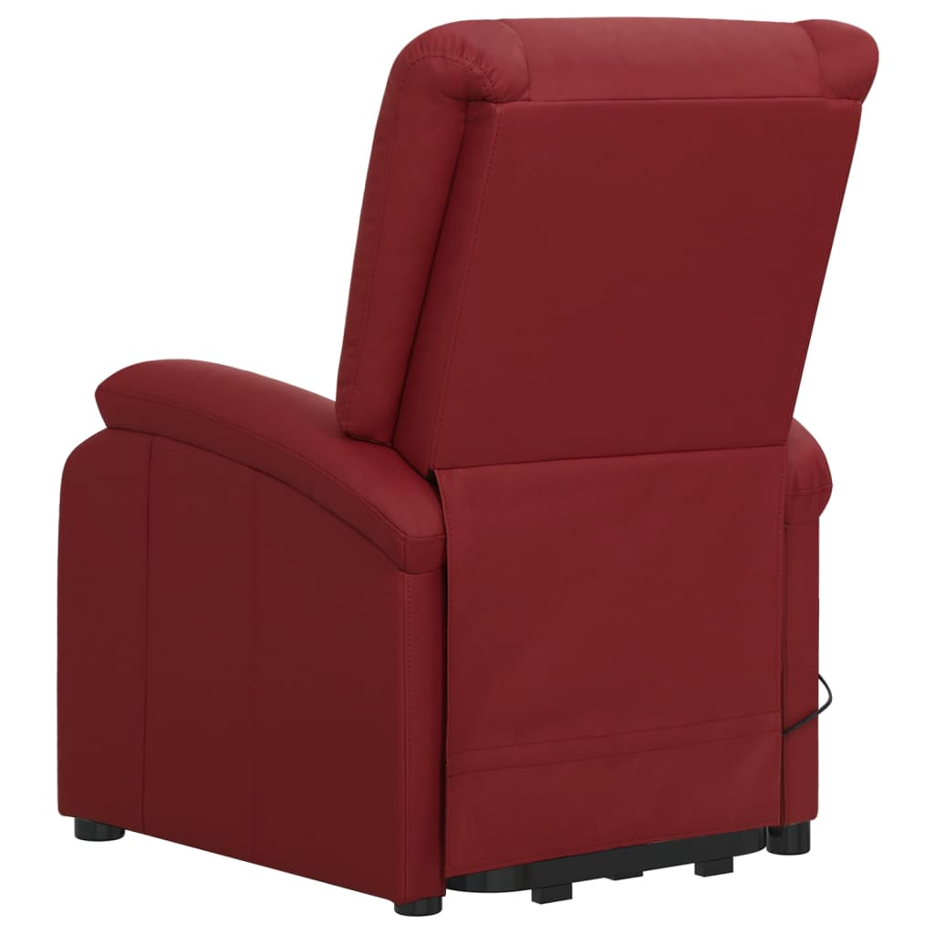 Fauteuil Rouge bordeaux Similicuir - XIOS