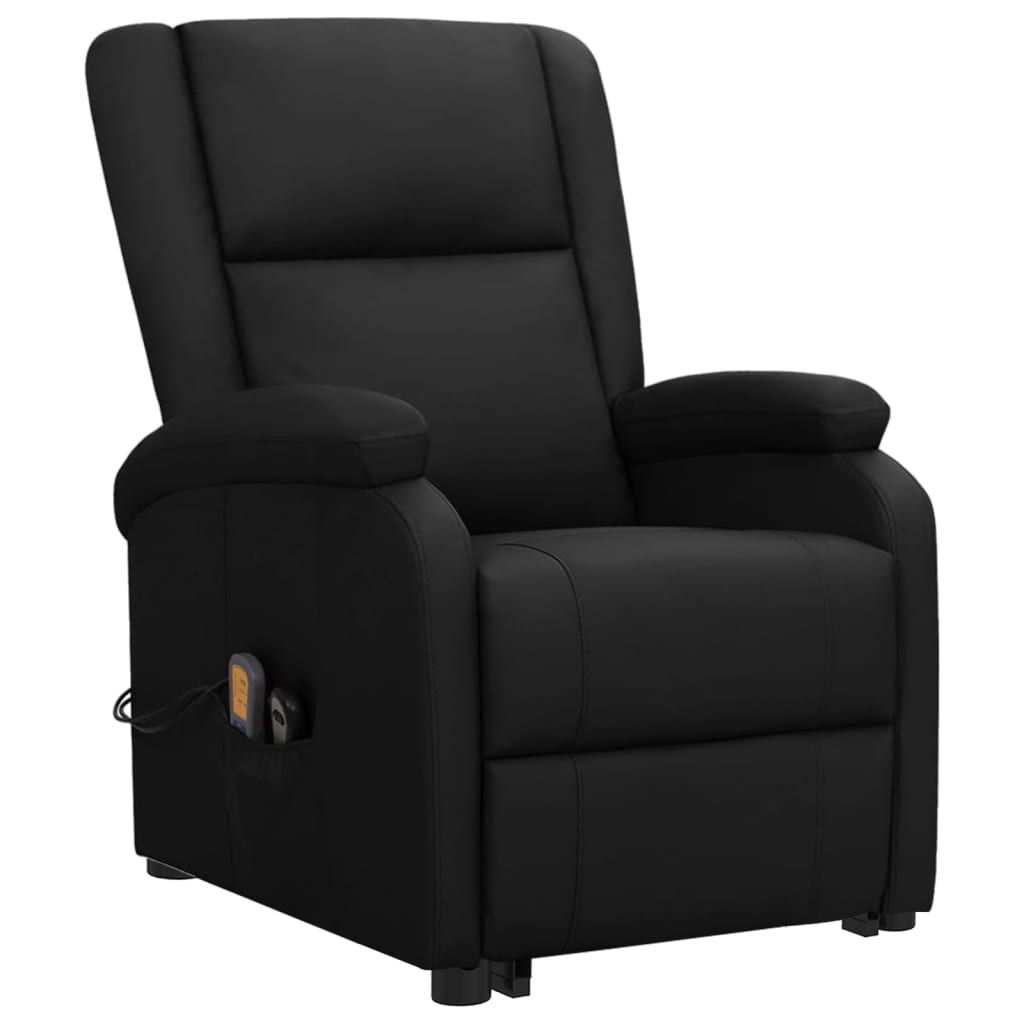 Fauteuil de massage Noir Similicuir - XIOS