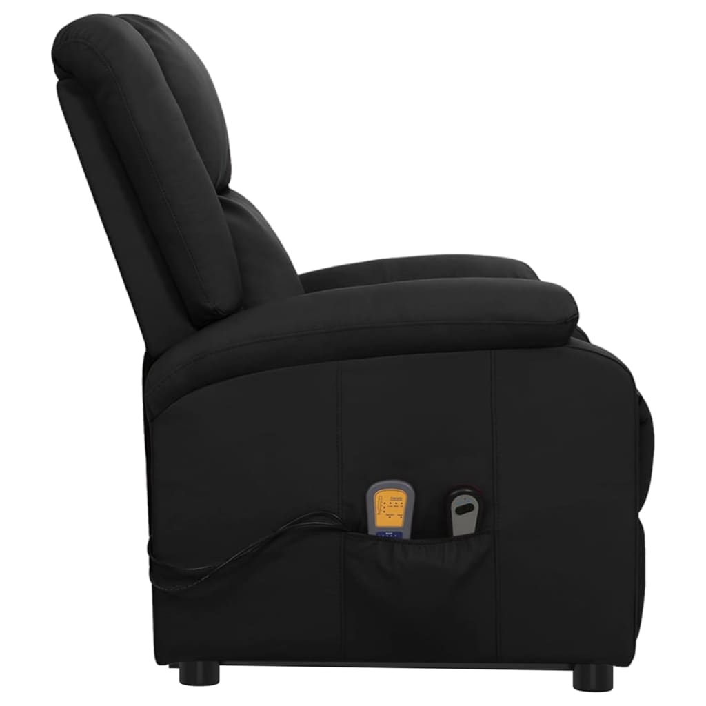 Fauteuil de massage Noir Similicuir - XIOS