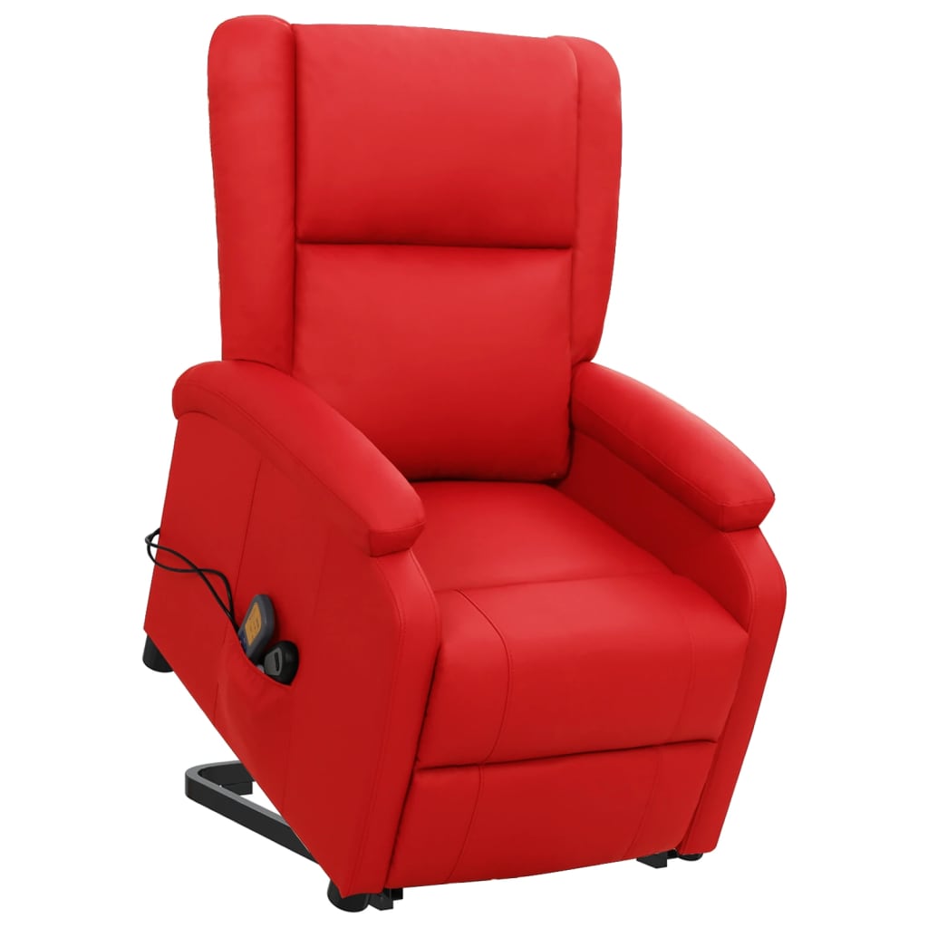 Fauteuil de massage Rouge Similicuir - XIOS