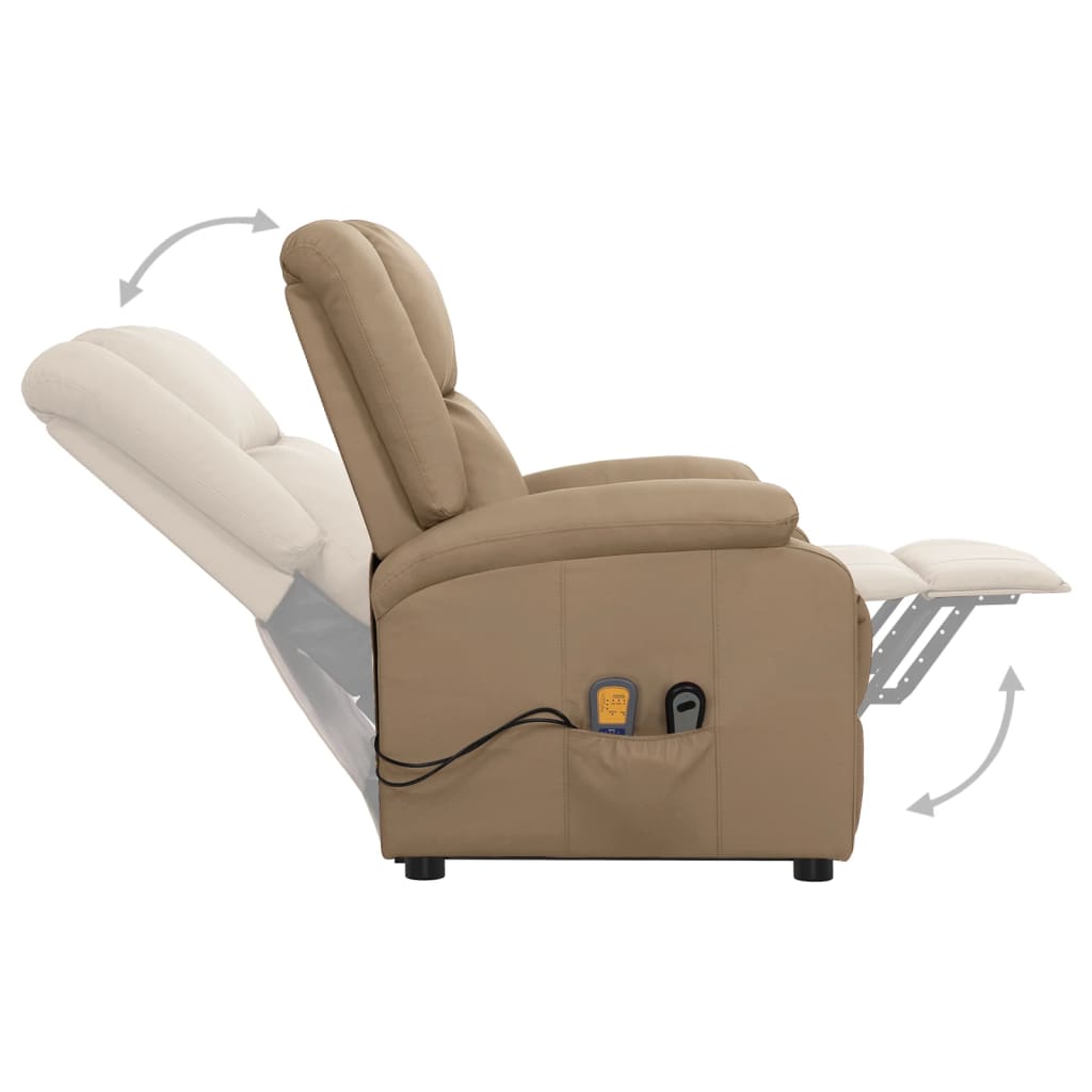 Fauteuil de massage Cappuccino Similicuir - XIOS
