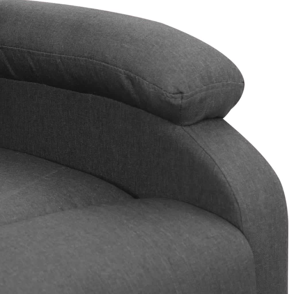 Fauteuil Gris foncé Tissu - XIOS