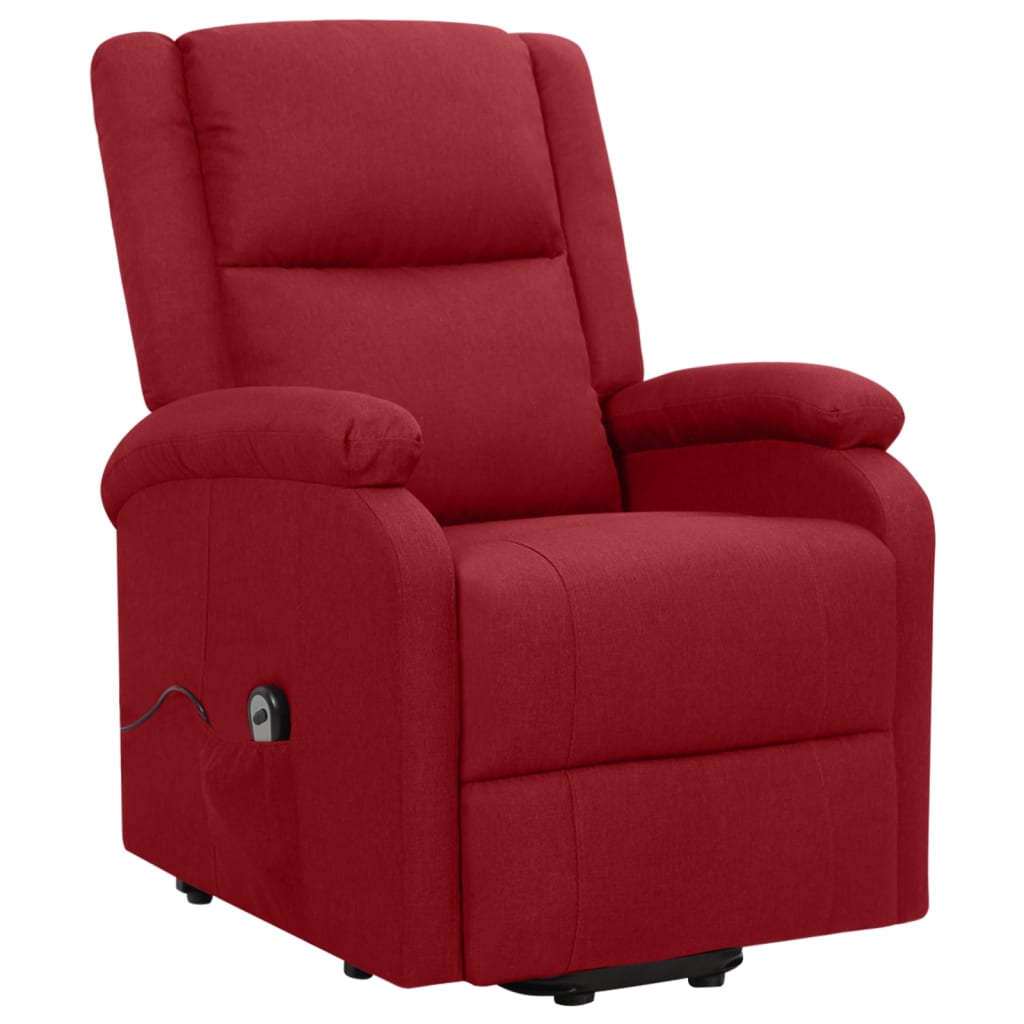 Fauteuil Rouge bordeaux Tissu - XIOS