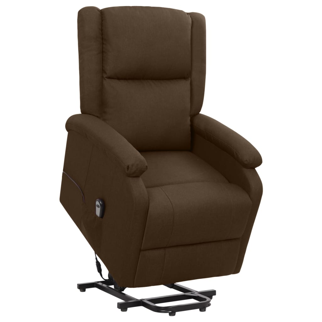 Fauteuil Marron foncé Tissu - XIOS