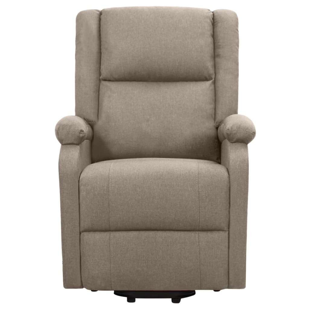 Fauteuil Taupe Tissu - XIOS