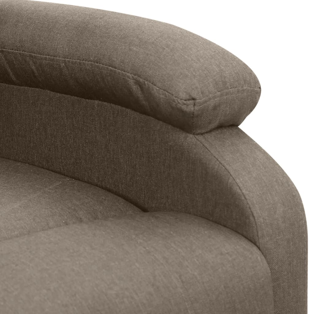Fauteuil Taupe Tissu - XIOS