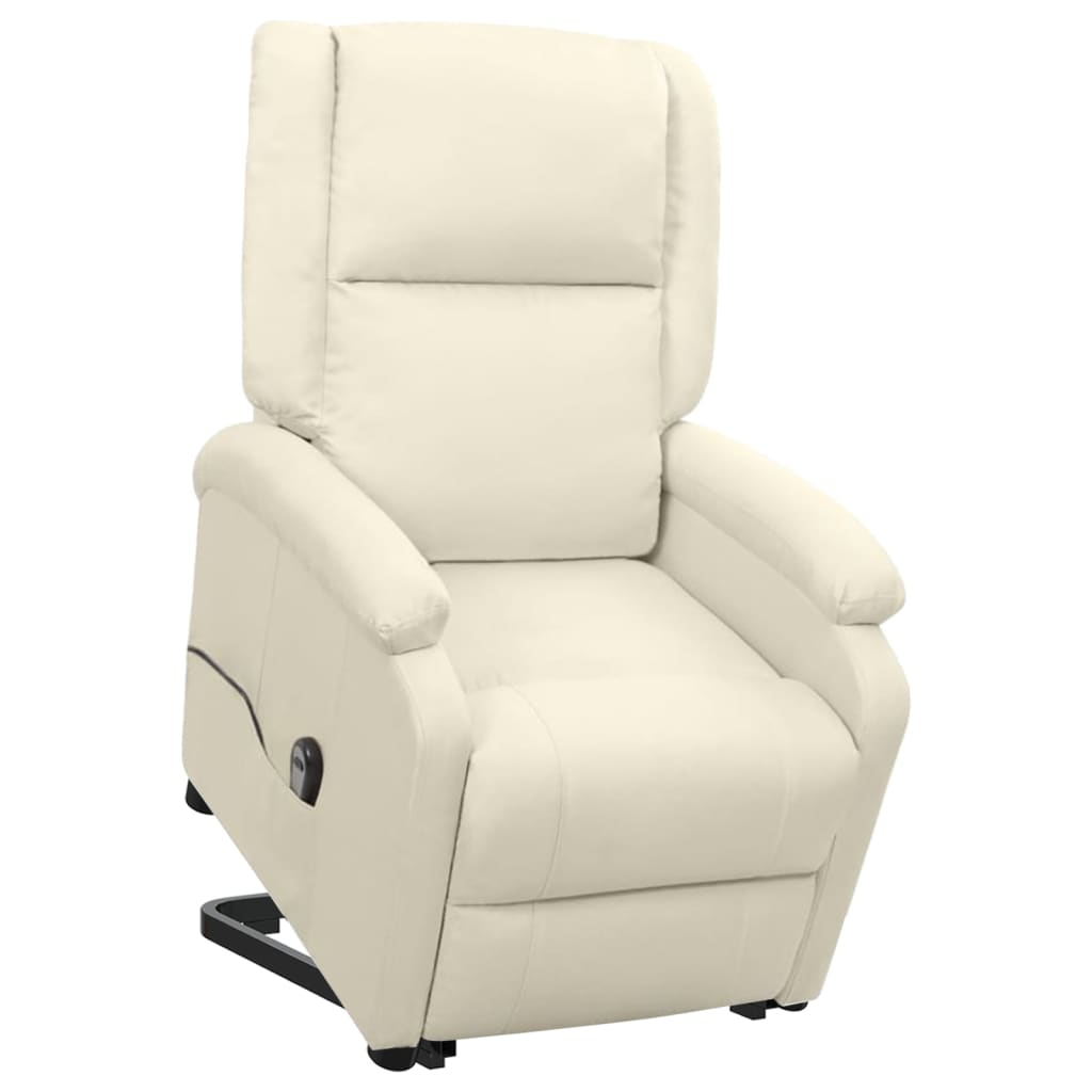 Fauteuil Crème Tissu - XIOS