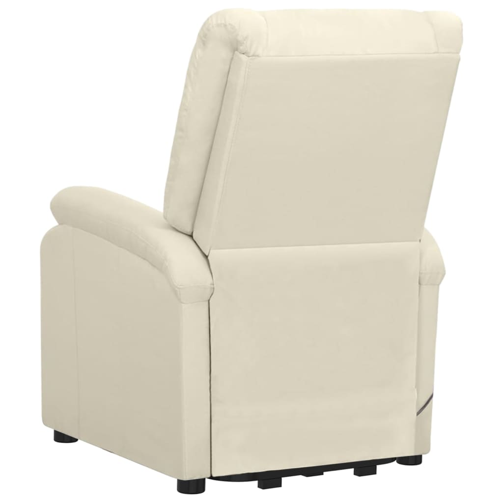 Fauteuil Crème Tissu - XIOS