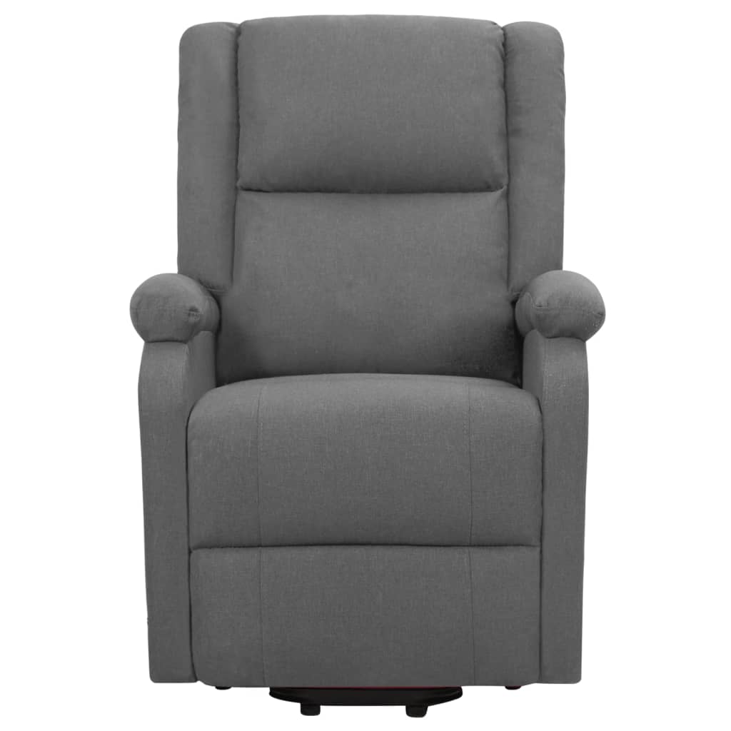 Fauteuil de massage inclinable Gris foncé Tissu - XIOS