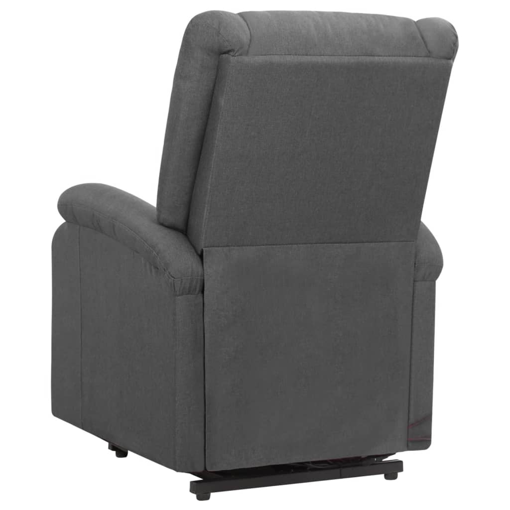 Fauteuil de massage inclinable Gris foncé Tissu - XIOS