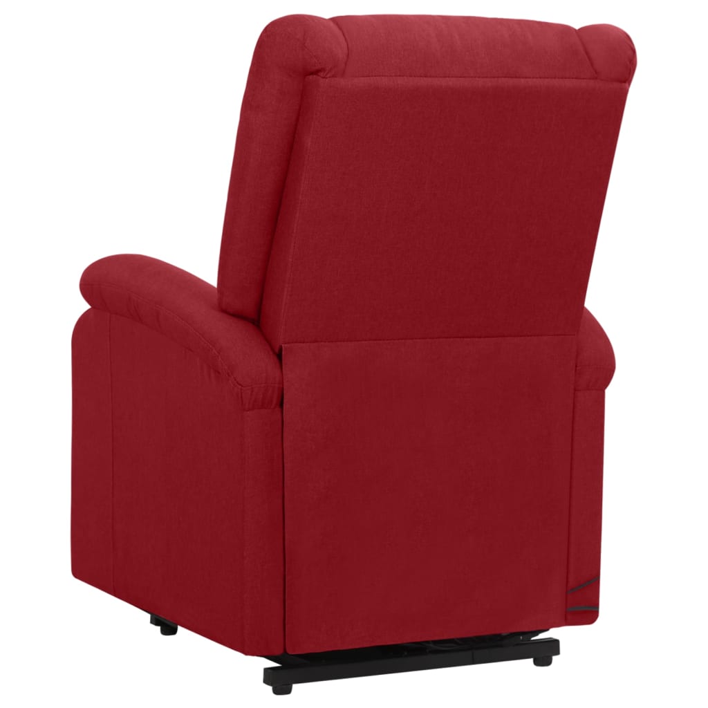 Fauteuil de massage Rouge bordeaux Tissu - XIOS