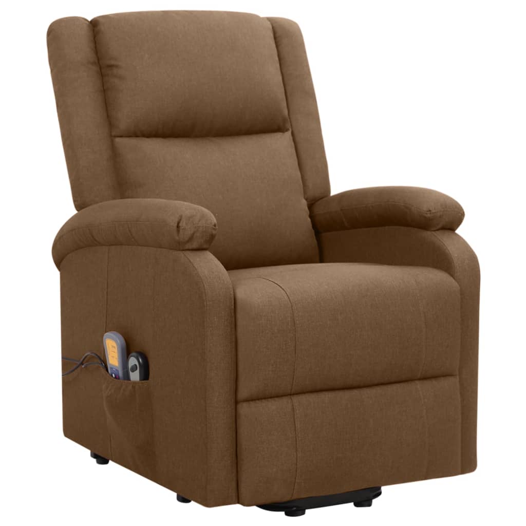 Fauteuil de massage Marron Tissu - XIOS