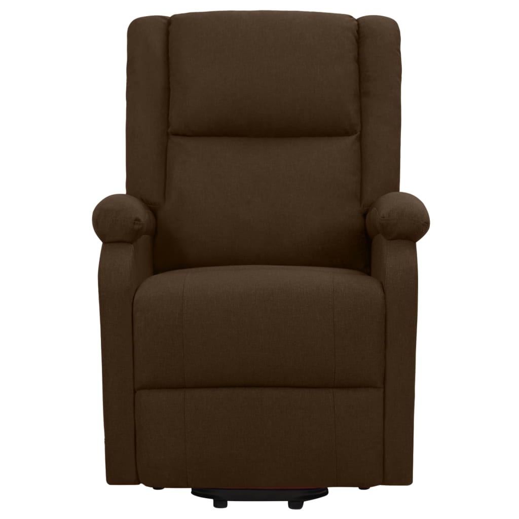 Fauteuil de massage Marron foncé Tissu - XIOS