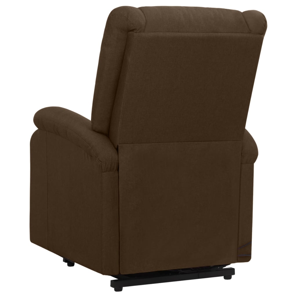 Fauteuil de massage Marron foncé Tissu - XIOS