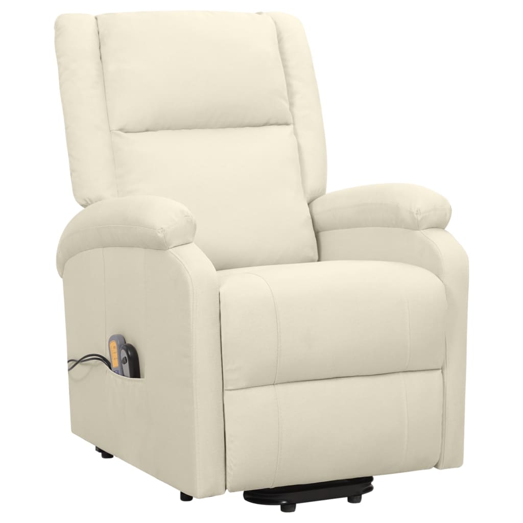 Fauteuil de massage Crème Tissu - XIOS