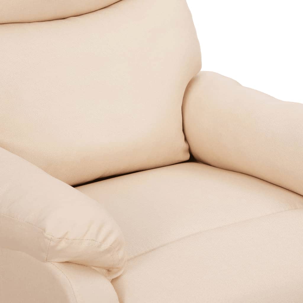 Fauteuil Crème Tissu - XIOS