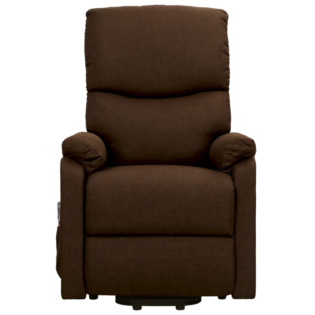 Fauteuil de massage Marron foncé Tissu - XIOS