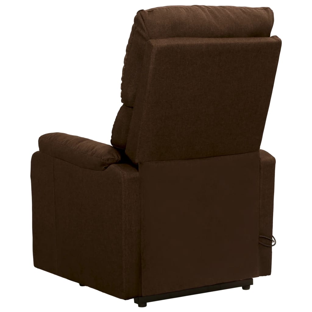 Fauteuil de massage Marron foncé Tissu - XIOS