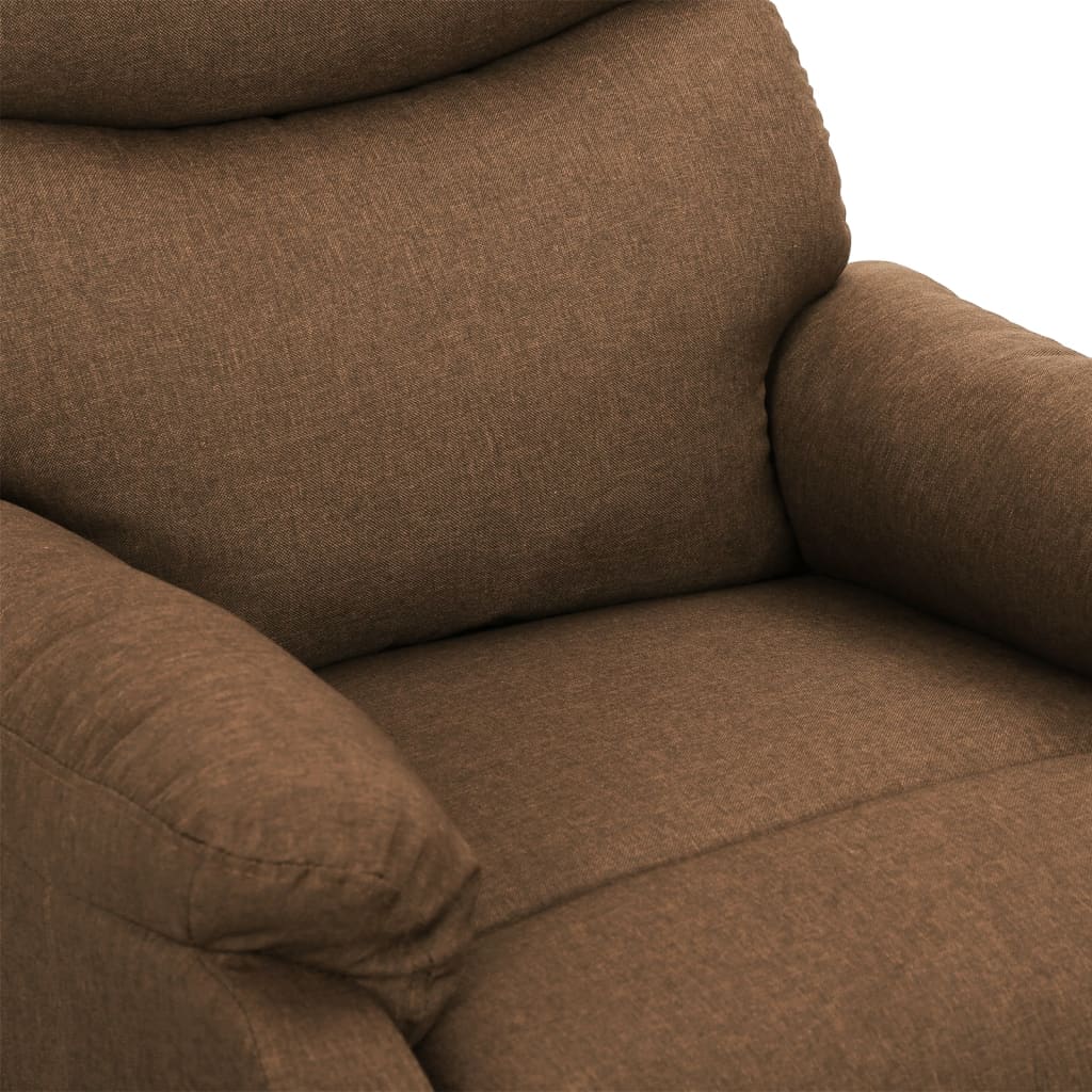 Fauteuil de massage Taupe Tissu - XIOS