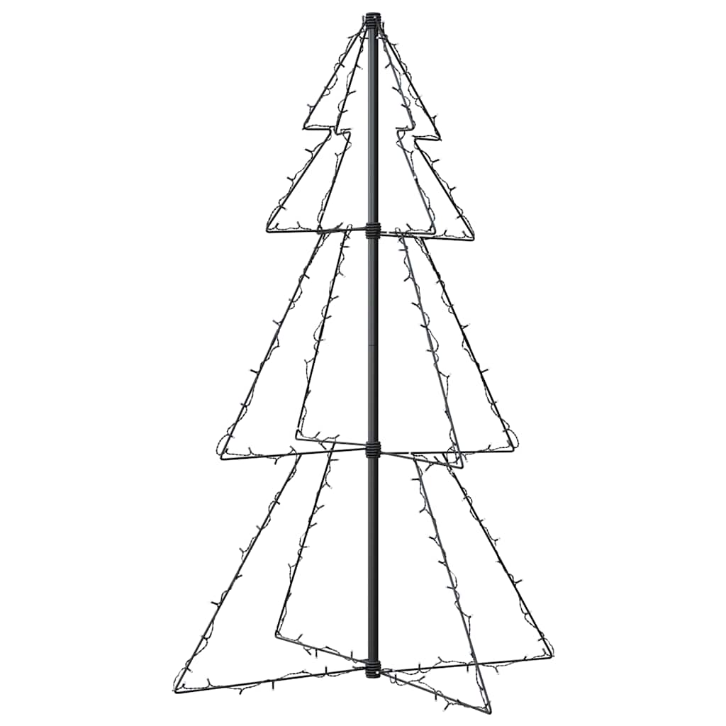 Arbre de Noël cône 160 LED d'intérieur/d'extérieur 78x120 cm - XIOS