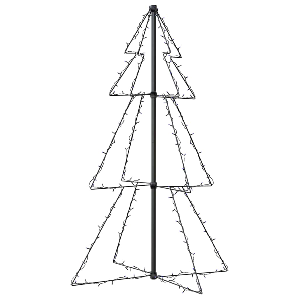 Arbre de Noël cône 160 LED d'intérieur/d'extérieur 78x120 cm - XIOS