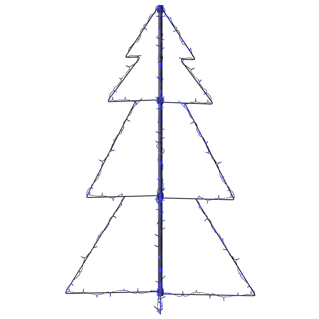 Arbre de Noël cône 160 LED d'intérieur/d'extérieur 78x120 cm - XIOS