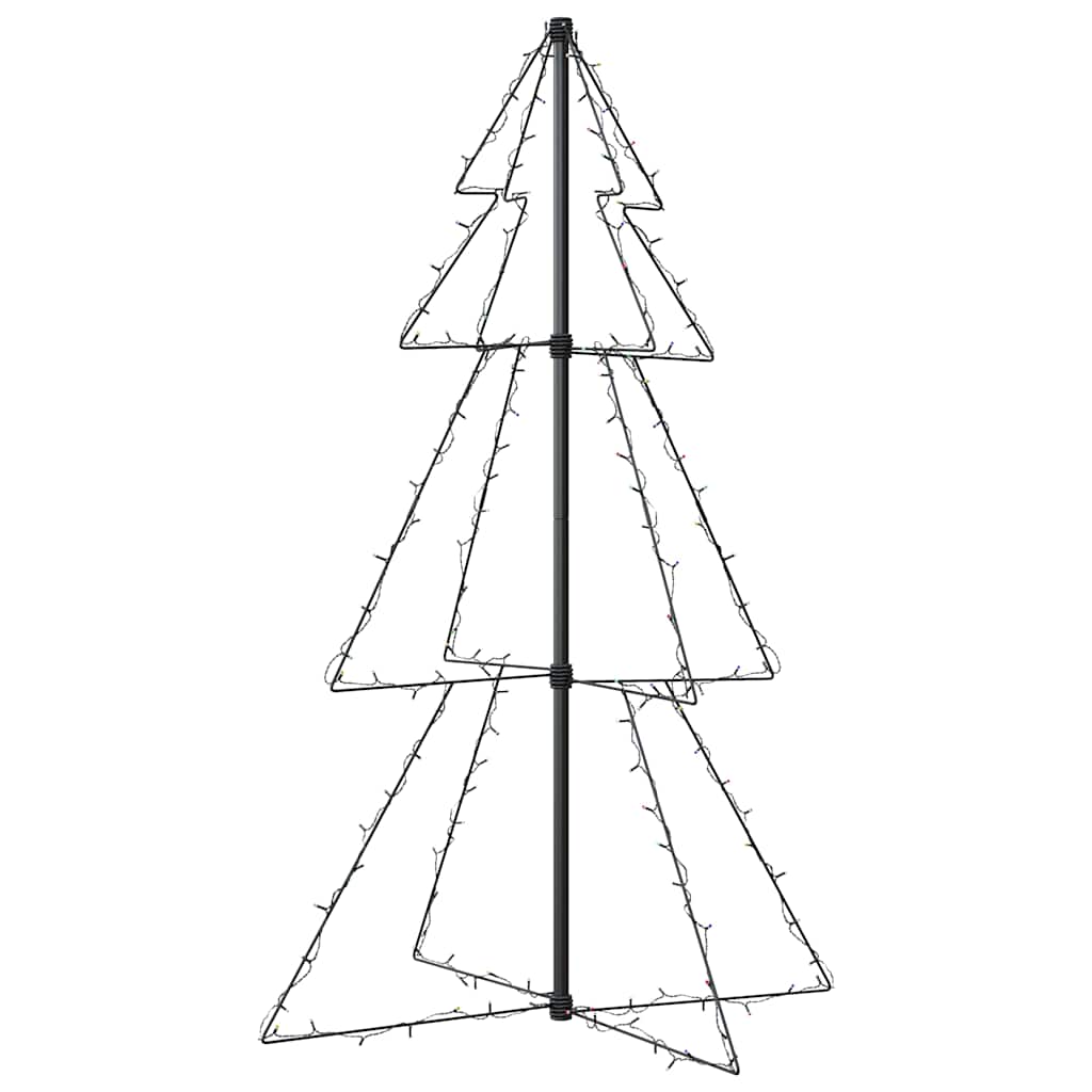Arbre de Noël cône 160 LED d'intérieur/d'extérieur 78x120 cm - XIOS