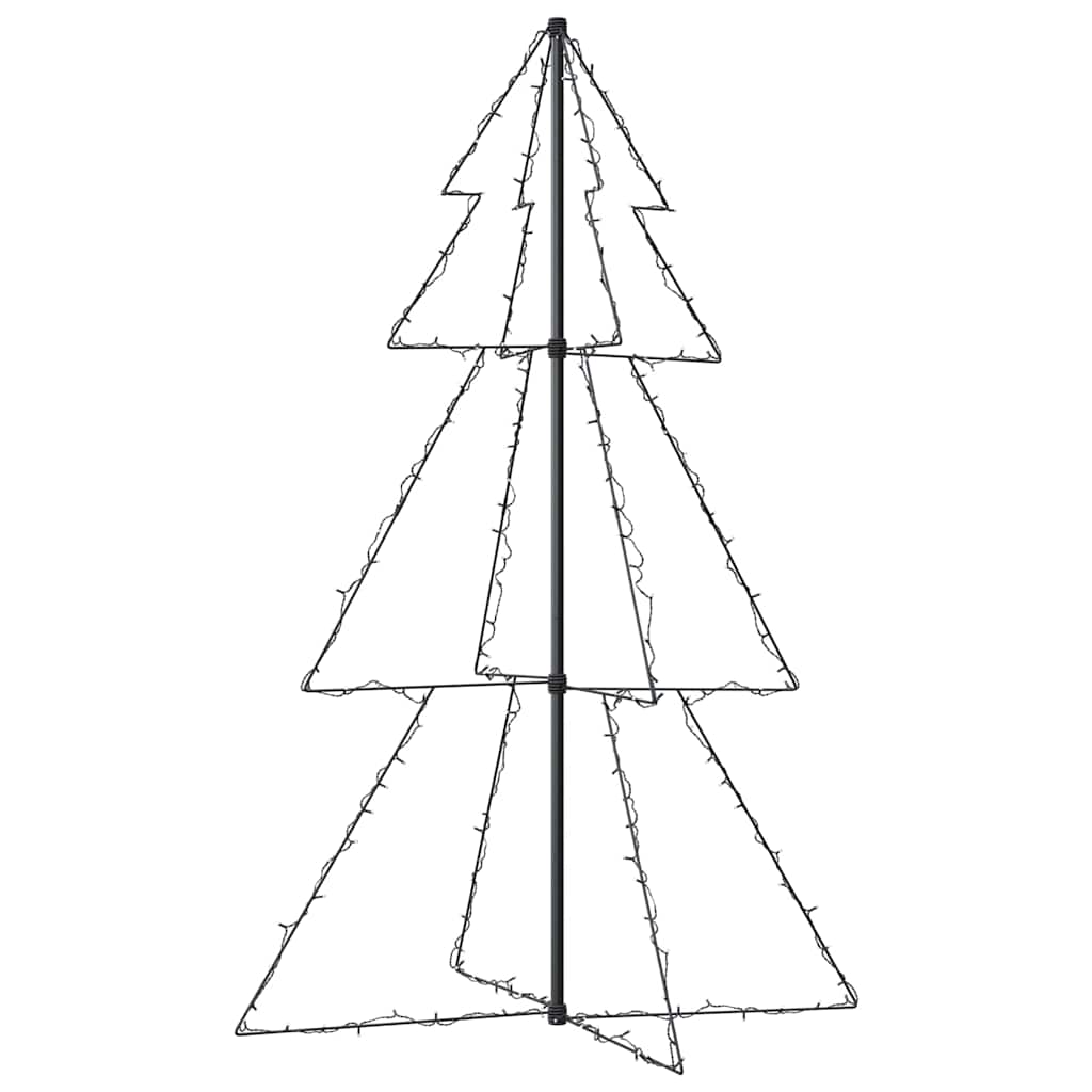 Arbre de Noël cône 200 LED d'intérieur/d'extérieur 98x150 cm - XIOS