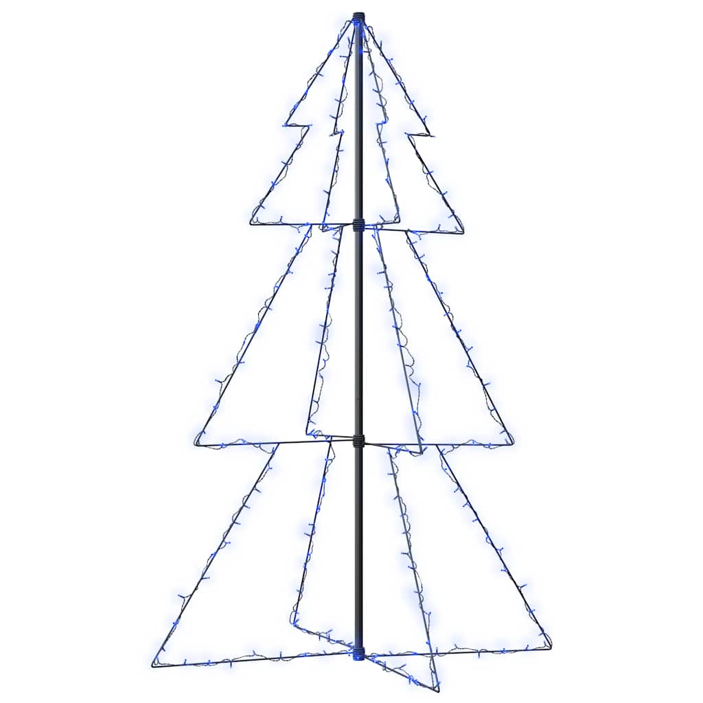 Arbre de Noël cône 200 LED d'intérieur/d'extérieur 98x150 cm - XIOS