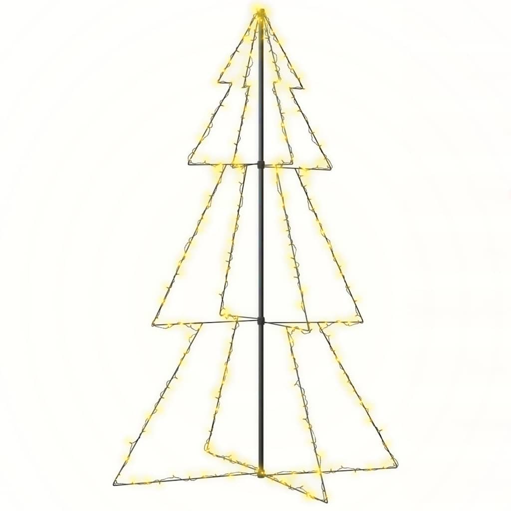 Arbre de Noël cône 240 LED d'intérieur/d'extérieur 118x180 cm - XIOS