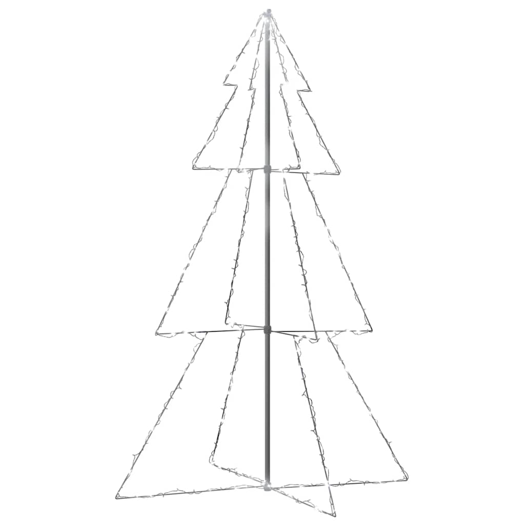 Arbre de Noël cône 240 LED d'intérieur/d'extérieur 118x180 cm - XIOS