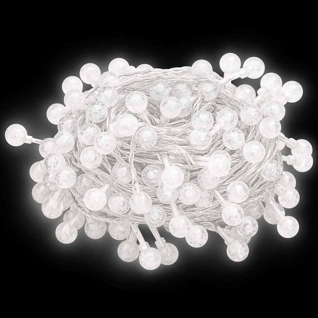 Guirlande lumineuse Globe 20 m 200 LED Blanc froid 8 fonctions - XIOS