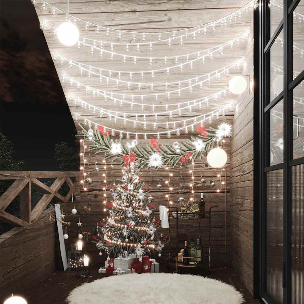 Guirlande lumineuse Globe 40 m 400 LED Blanc froid 8 fonctions - XIOS