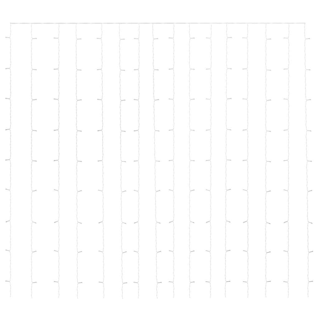 Rideaux lumineux à LED 3x3 m 300 LED Multicolore 8 fonctions - XIOS