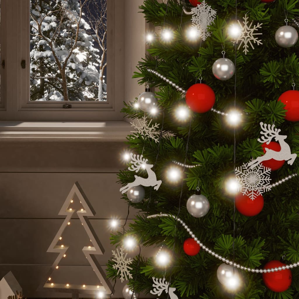 Lampes solaires 2 pcs 2x200 LED Blanc froid Intérieur Extérieur - XIOS